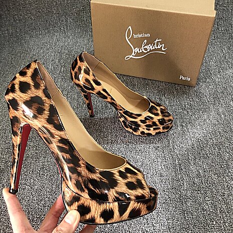christian louboutin 14cm High-heeled shoes for women #810686 replica