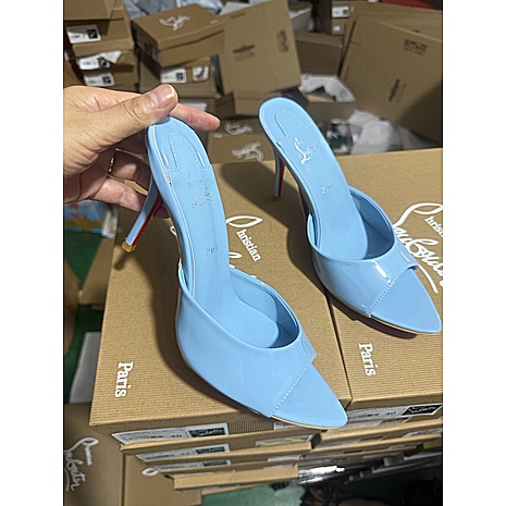 christian louboutin 10cm High-heeled shoes for women #810690 replica
