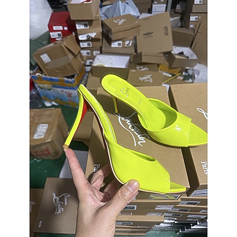christian louboutin 10cm High-heeled shoes for women #810691 replica