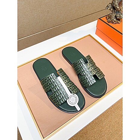 HERMES Shoes for Men's HERMES Slippers #811273 replica