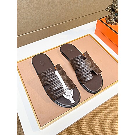 HERMES Shoes for Men's HERMES Slippers #811280 replica