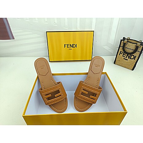 Fendi shoes for Fendi slippers for women #811721 replica