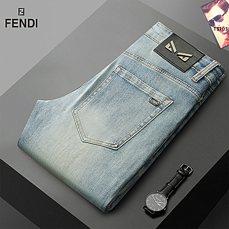 FENDI Jeans for men #811731 replica