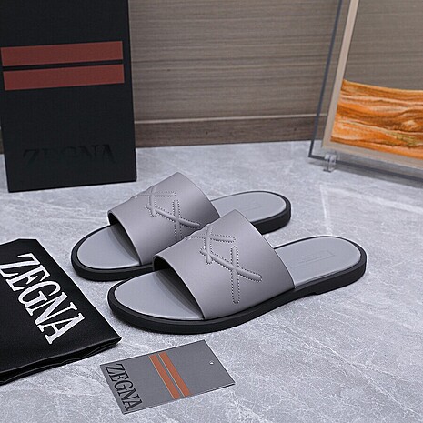 ZEGNA shoes for Men's ZEGNA Slippers #811752 replica