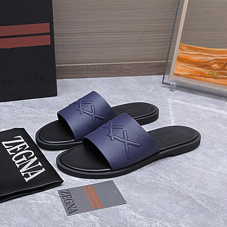 ZEGNA shoes for Men's ZEGNA Slippers #811758 replica