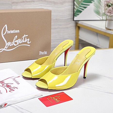 Christian Louboutin 10cm High-heeled shoes for women #811926 replica