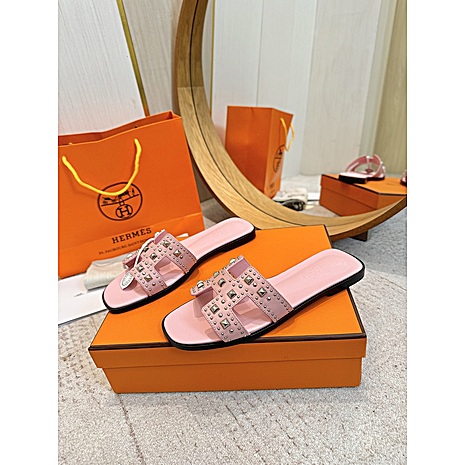 HERMES Shoes for HERMES slippers for women #812029 replica
