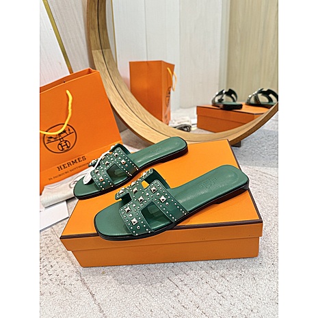 HERMES Shoes for HERMES slippers for women #812031 replica