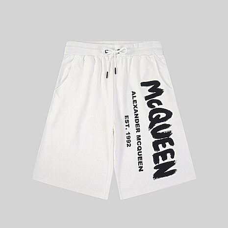 Alexander McQueen Pants for Alexander McQueen Short Pants for men #812070 replica