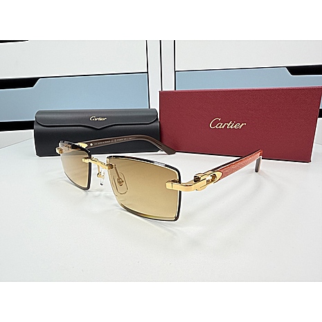 Cartier AAA+ Sunglasses #812186 replica