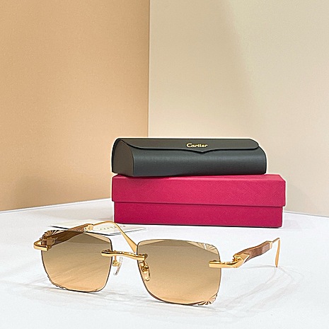 Cartier AAA+ Sunglasses #812321 replica