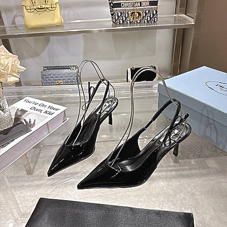 Prada 7.5cm High-heeled shoes for women #812977 replica
