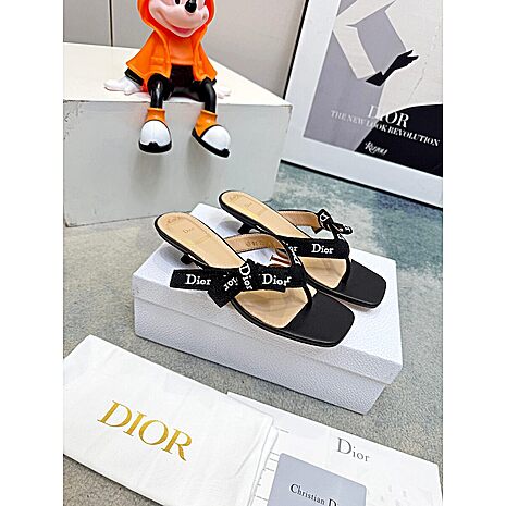 Dior 3cm High-heeled slippers for women #813094 replica