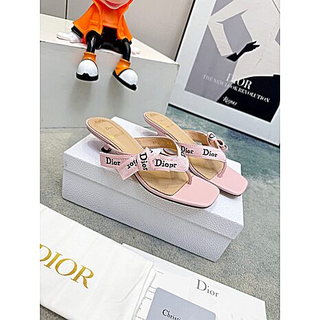 Dior 3cm High-heeled slippers for women #813095 replica