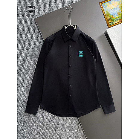 Givenchy Shirts for Givenchy Long-Sleeved Shirts for Men #813934 replica