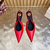 US$111.00 YSL 6.5cm High-heeled shoes for women #805400