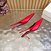 US$111.00 YSL 6.5cm High-heeled shoes for women #805400