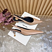 US$111.00 YSL 6.5cm High-heeled shoes for women #805401