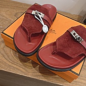 US$130.00 HERMES Shoes for HERMES slippers for women #808589