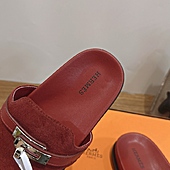US$130.00 HERMES Shoes for HERMES slippers for women #808589