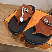 US$130.00 HERMES Shoes for HERMES slippers for women #808603