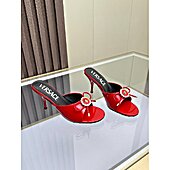 US$77.00 versace 8.5cm High-heeled shoes for women #808877