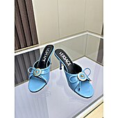 US$77.00 versace 8.5cm High-heeled shoes for women #808878