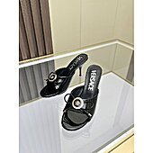 US$77.00 versace 8.5cm High-heeled shoes for women #808879