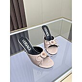 US$77.00 versace 8.5cm High-heeled shoes for women #808880