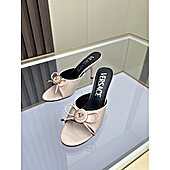 US$77.00 versace 8.5cm High-heeled shoes for women #808880