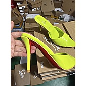 US$77.00 christian louboutin 10cm High-heeled shoes for women #810691