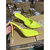 US$77.00 christian louboutin 10cm High-heeled shoes for women #810691