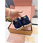 US$107.00 MiuMiu Shoes for Women #811114