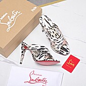 US$115.00 Christian Louboutin 10cm High-heeled shoes for women #811887