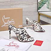 US$115.00 Christian Louboutin 10cm High-heeled shoes for women #811887