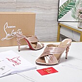 US$115.00 Christian Louboutin 10cm High-heeled shoes for women #811890
