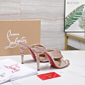US$115.00 Christian Louboutin 10cm High-heeled shoes for women #811890