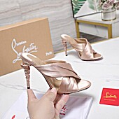 US$115.00 Christian Louboutin 10cm High-heeled shoes for women #811890