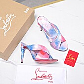 US$115.00 Christian Louboutin 10cm High-heeled shoes for women #811891