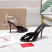 US$111.00 Christian Louboutin 10cm High-heeled shoes for women #811922