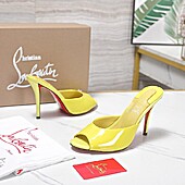 US$111.00 Christian Louboutin 10cm High-heeled shoes for women #811926