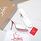 US$111.00 Christian Louboutin 10cm High-heeled shoes for women #811927