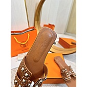 US$115.00 HERMES Shoes for HERMES slippers for women #812030