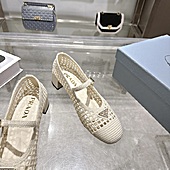 US$107.00 Prada 3.5cm High-heeled shoes for women #813012