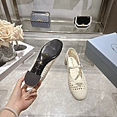 US$107.00 Prada 3.5cm High-heeled shoes for women #813012