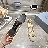 US$107.00 Prada 3.5cm High-heeled shoes for women #813013