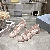 US$107.00 Prada 3.5cm High-heeled shoes for women #813015