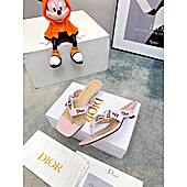 US$99.00 Dior 3cm High-heeled slippers for women #813095