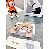 US$99.00 Dior 3cm High-heeled slippers for women #813095