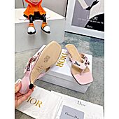 US$99.00 Dior 3cm High-heeled slippers for women #813095